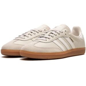 adidas Samba OG Aluminum Gum Chalk White Beige